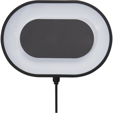 Logo trade liikelahja kuva: Ray langaton latausalusta RGB-tunnelmavalolla